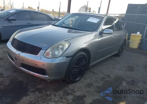 2005 Infiniti G35 from USA, damaged, VIN JNKCV51E55M203342